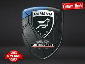 Hamann Car Self Adhesive decal Premium Superior Domed Stickers
